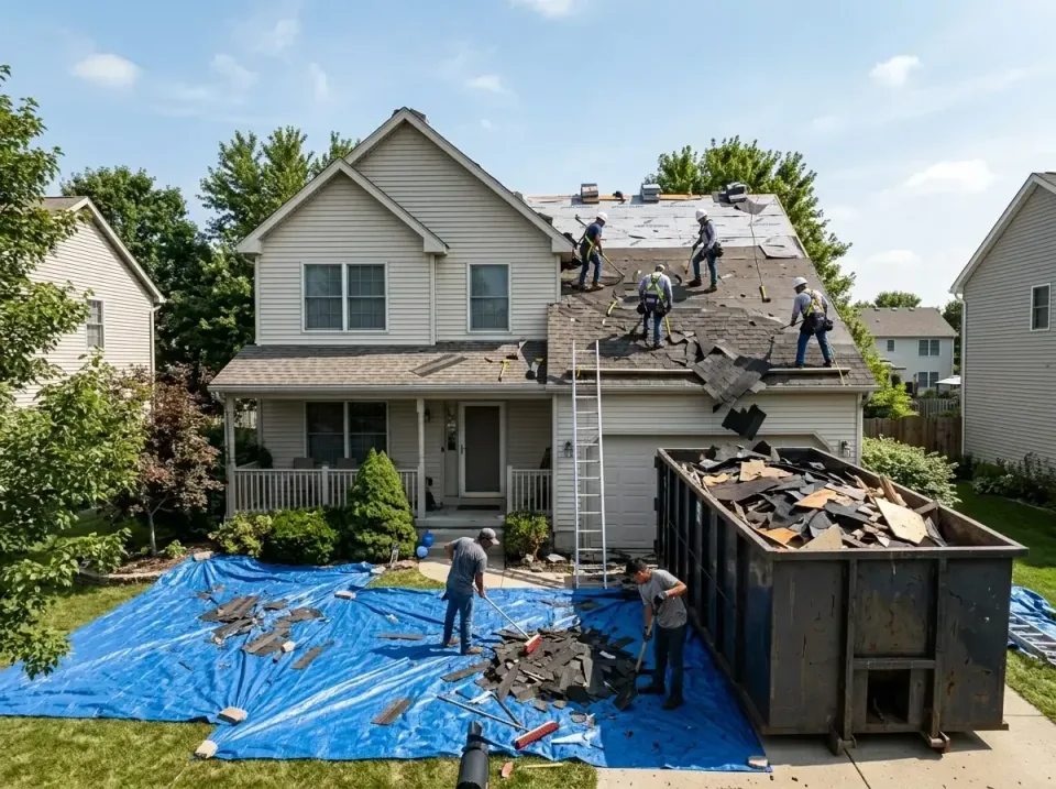 roof-replacement-debris-remova-004 — frequently asked questions, Cheapest Dumpster Rentals in Brimfield, OH